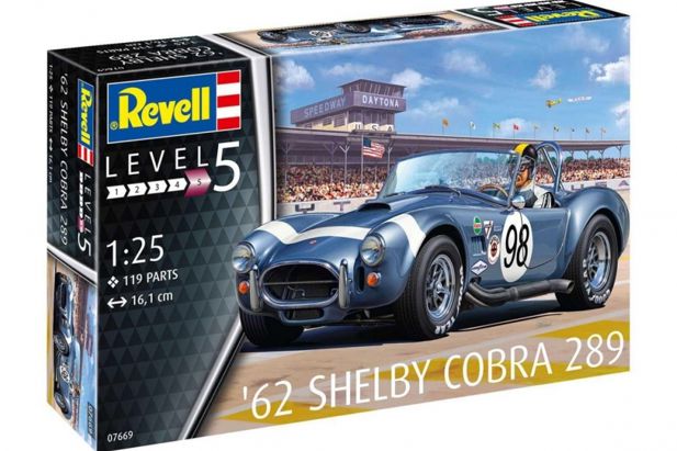 Revell 1:25 7669 1962 Shelby Cobra 289