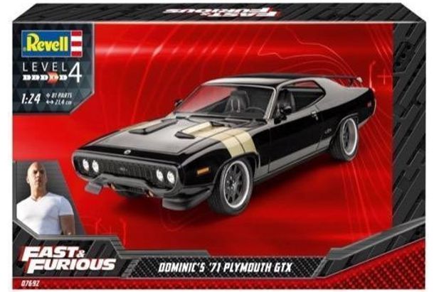 Revell 1:25 7692 Fast & Furious Dominic s 1971 Plymouth GTX