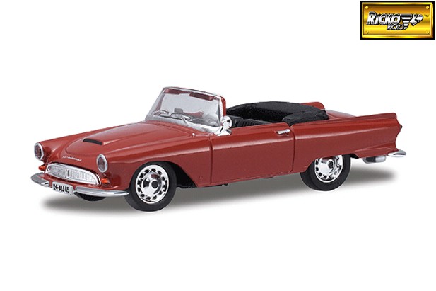 Ricko 1957 Auto Union 1000SP Roadster - Top Down (ruby) 1:87