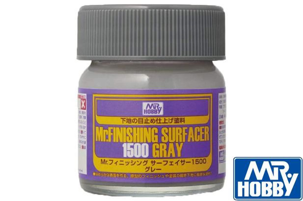 Mr. Hobby SF289 Mr.Finishing Surfacer 1500 Gray 40ml