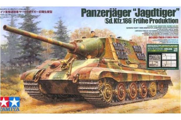Tamiya 1:35 25162 Panzerjger "Jagdtiger" Sd.Kfz.186 Early