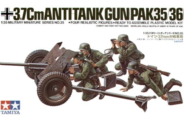 Tamiya 1:35 3,7cm Anti-Tank Gun (PaK35/36)