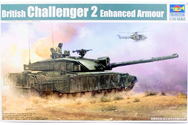 Trumpeter 1:35 1522 British Challenger 2 Enhanced Armour