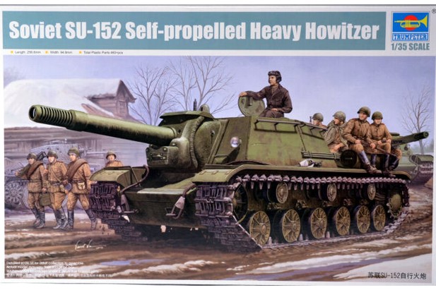 Trumpeter 1:35 1571 Soviet Su-152 Self Propelled Heavy Howitzer