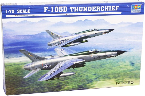 Trumpeter 1:72 F-105D Thunderchief
