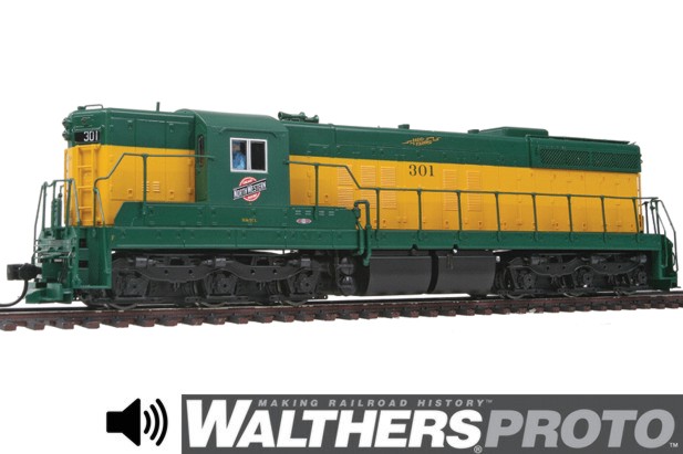 Walthers Proto EMD SD7 Chicago & North Western #301 DCC & SOUND