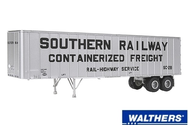 Walthers 933-1687 Flexi-Van 40ft Trailer - Kit - Southern
