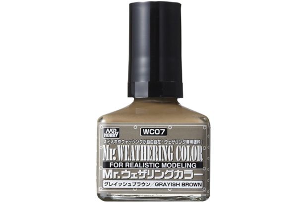 Mr.Hobby WC07 Mr.Weathering Color Grayish Brown