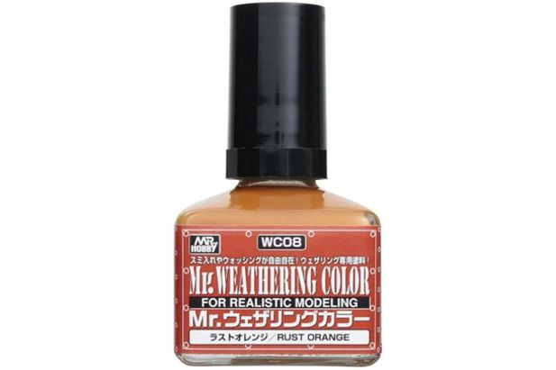 Mr.Hobby WC08 Mr.Weathering Color Rust Orange