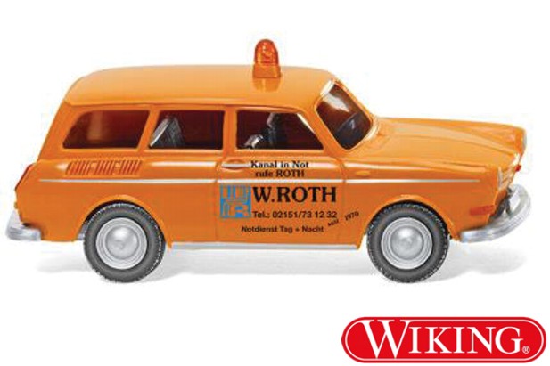 Wiking 004201 Volkswagen 1600 Variant W. Roth