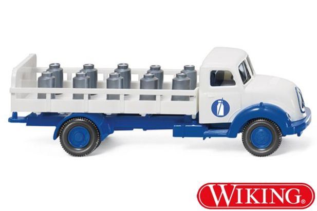 Wiking 057001 Magirus Sirius Dairy Delivery Truck