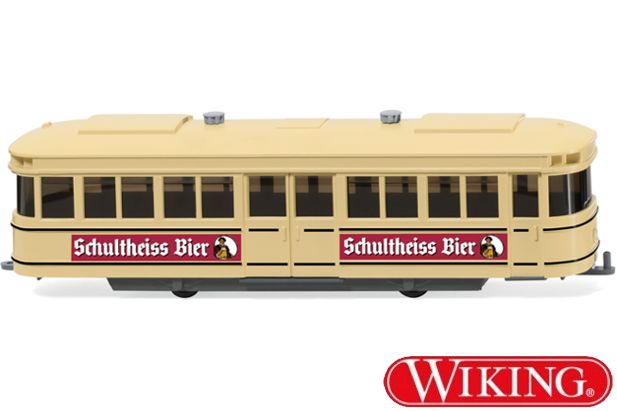Wiking 74901 Tram carriage "Schultheiss-Bier"