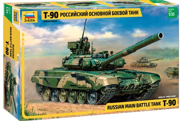 Zvezda 1:35 3573 Russian Main Battle Tank T-90