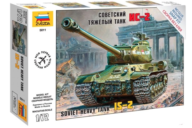 Zvezda 1:72 5011 Soviet Heavy Tank IS-2 Stalin