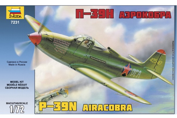 Zvezda 1:72 7231 Aircobra P-39N