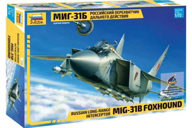 Zvezda 1:72 7244 MiG-31B Foxhound