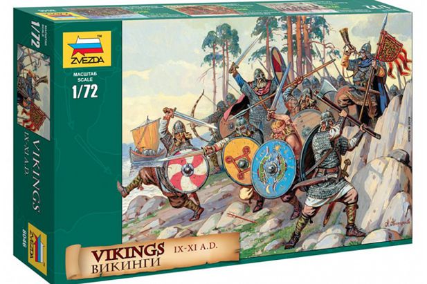 Zvezda 1:72 8046 Vikings  IX-XI A.D. - 41 Figuras